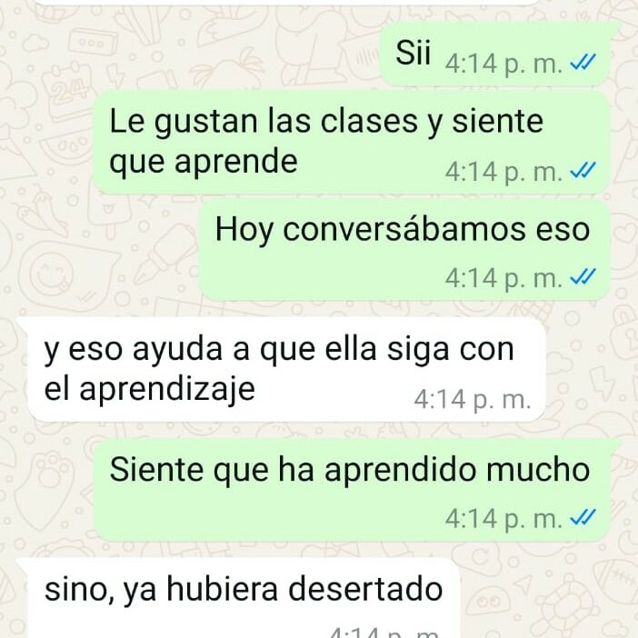 Testimonio de apoderado 4